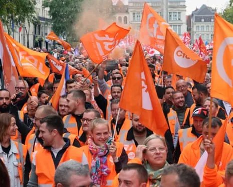 Countrywide Protest Demonstrations Sees Hundreds of Thousands Taking to the Streets Across France